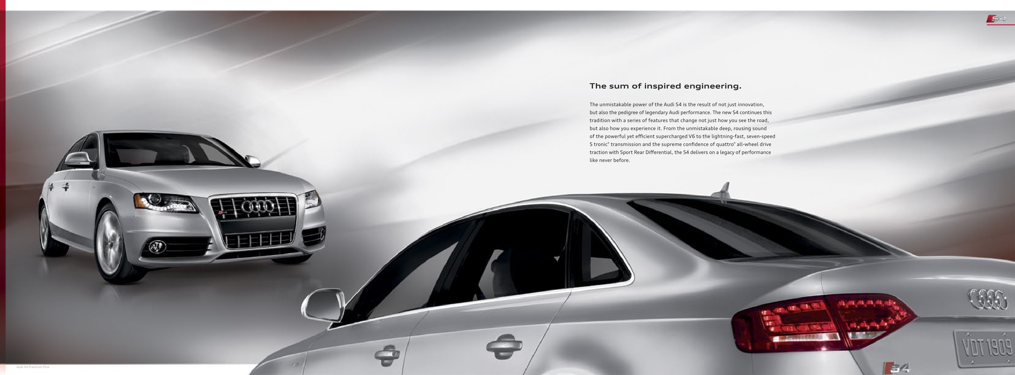 2010 Audi A4 Brochure Page 3